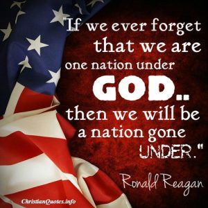 Ronald Reagan Quote - One Nation