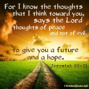 Jeremiah 29:11 Quote - Image