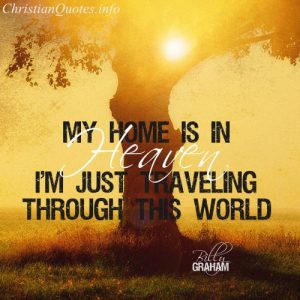 Billy Graham Quote -