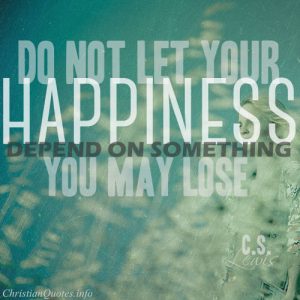 C.S. Lewis Quote -