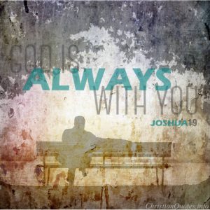 Joshua 1:9 Bible Verse - God is with You