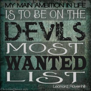 Leonard Ravenhill Quote -