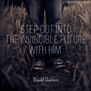 Oswald Chambers Quote -