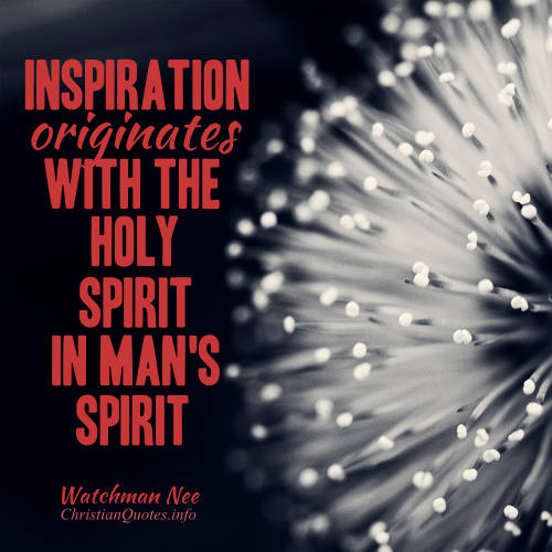 Watchman Nee Quote Inspiration