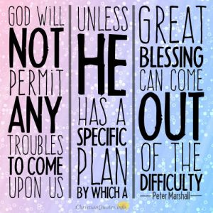 Peter Marshall Quote -