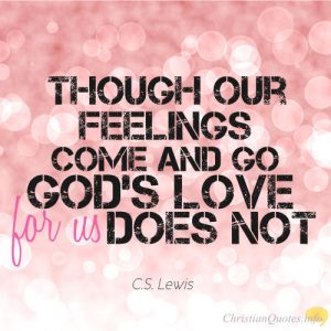 C. S. Lewis Christian Quote -