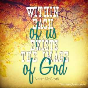 Alister McGrath Quote image of God
