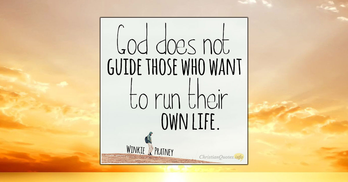 4 Reasons To Let Go Of The Wheel | ChristianQuotes.info