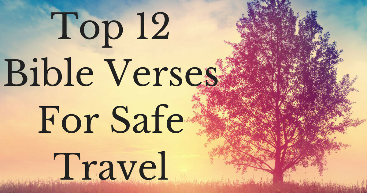 safety travel bible verses