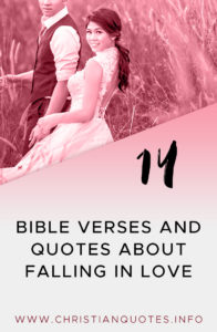 Bible verses about falling in love pinterest image