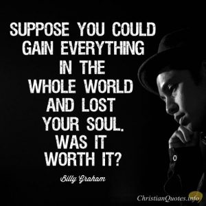 Billy Graham Christian Quote -