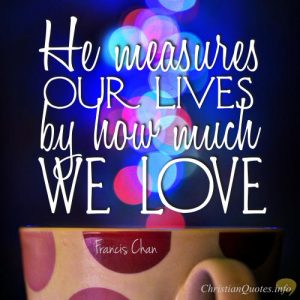 Francis Chan Quote -