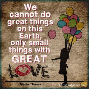 Mother Teresa Quote -